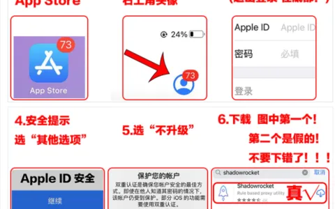 苹果IOS客户端Shadowrocket下载及使用教程(新)-V2节点加速网