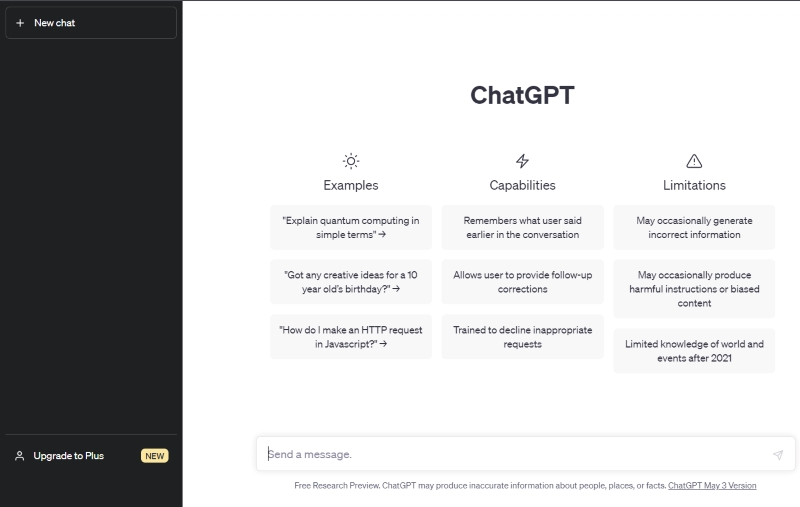 chatgpt-interface