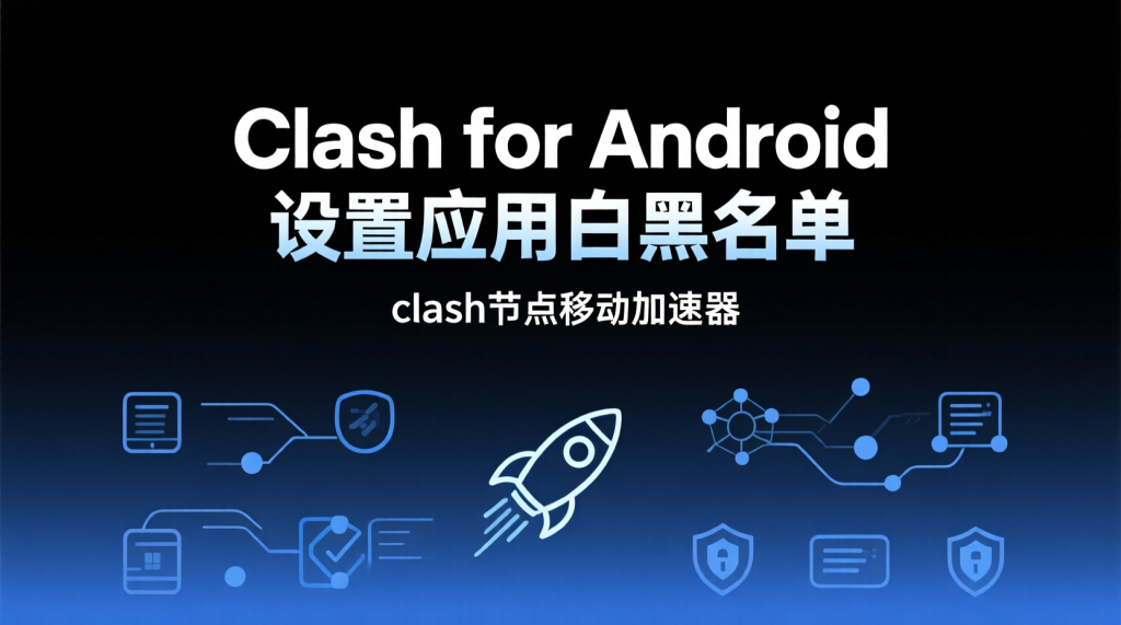Clash for Android代理工具黑白名单