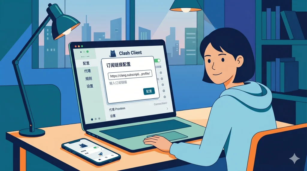 Clash节点订阅怎么用
