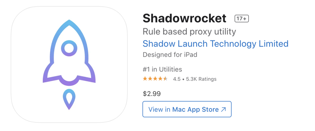 Shadowrocket（小火箭）